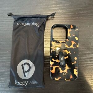 iPhone 14 Pro Loopy Case Tortoise